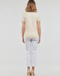 Guess - SS CN AURELIA TEE Beige