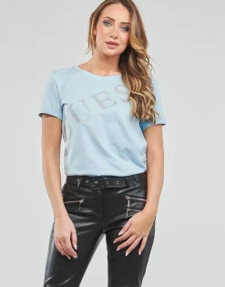 Guess - SS CN BENITA TEE Bleu Best