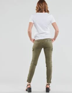 Discount Guess - SS CN ORIGINAL TEE Blanc