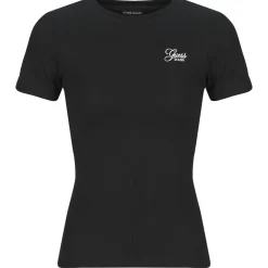 Guess - SS CN SNAP EMBRO SLIM TOP Noir Outlet