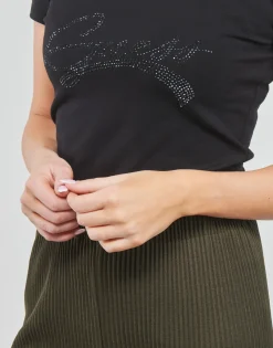 Hot Guess - SS RN ADELINA TEE Noir