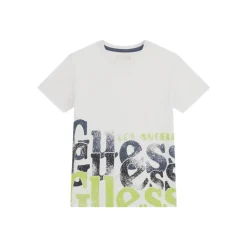 Guess - SS T SHIRT Blanc