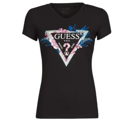 Online Guess - SS VN KATHE TEE Noir