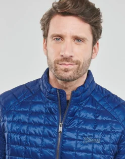 Hot Guess - SUPER LIGHT JKT PACKABLE Bleu