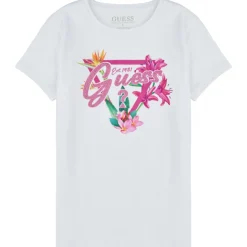 Guess - T SHIRT Blanc