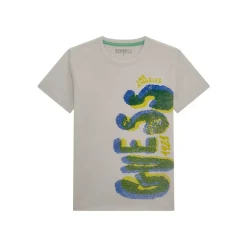 Outlet Guess - T SHIRT Blanc
