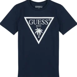 Sale Guess - T SHIRT MINIME Marine