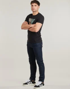 Guess - TRIANGLE TEE Noir New