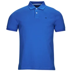 Discount Hackett - ESSENTIALS SLIM FIT LOGO Bleu
