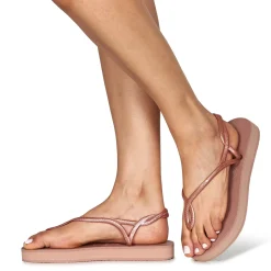 Hot Havaianas - LUNA FLATFORM Rose