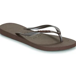 Outlet Havaianas - SLIM LOGO METALLIC Marron
