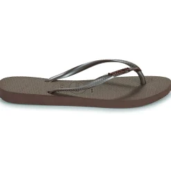 Outlet Havaianas - SLIM LOGO METALLIC Marron