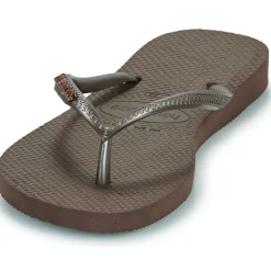 Outlet Havaianas - SLIM LOGO METALLIC Marron