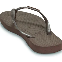 Outlet Havaianas - SLIM LOGO METALLIC Marron