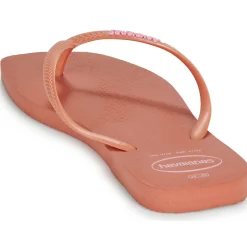 Sale Havaianas - SLIM SQUARE LOGO POP UP Rose