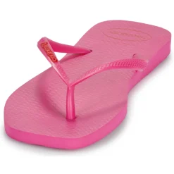 Best Havaianas - SLIM SQUARE LOGO POP UP Rose