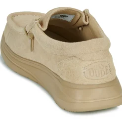 HEYDUDE - Wally COMF Suede Beige Clearance