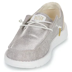 HEYDUDE - Wendy Metallic Sparkle Doré Sale