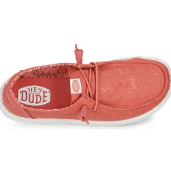 HEYDUDE - Wendy Stretch Canvas Rouge Online