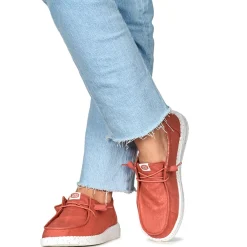 HEYDUDE - Wendy Stretch Canvas Rouge Online