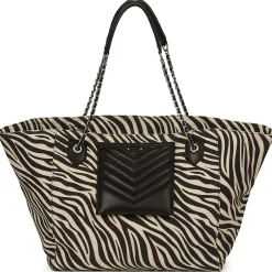 Ikks - 1440 CABAS XL TOILE ZEBRE