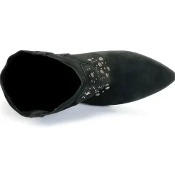 Online Ikks - BOTTINE PAISLEY Noir