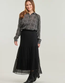 Ikks - CHEMISE ML AMPLE Noir