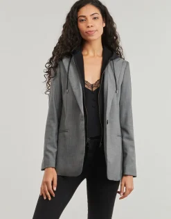 Best Ikks - VESTE CHEVRON Gris