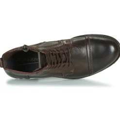 Discount Jack & Jones - JFW RUSSEL LEATHER Marron