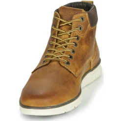 Online Jack & Jones - JFW TUBAR LEATHER Marron