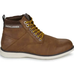 Jack & Jones - JFWDENVER PU COMBO BOOT Marron Outlet