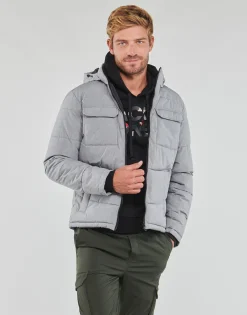 Best Jack & Jones - JJBRADY PUFFER Gris
