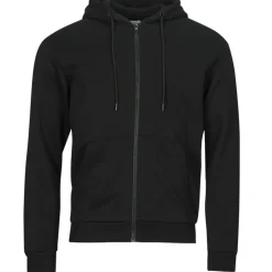 Jack & Jones - JJEBRADLEY SWEAT ZIP HOOD Noir