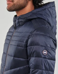 Jack & Jones - JJEFLY PUFFER HOOD Marine New