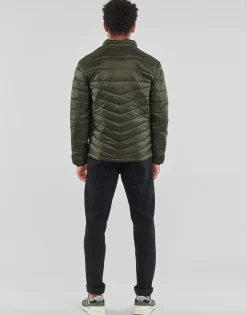 Jack & Jones - JJEHERO PUFFER COLLAR Kaki