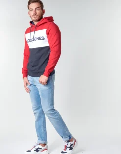 New Jack & Jones - JJELOGO BLOCKING Rouge