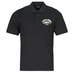 Jack & Jones - JJELOGO POLO SS 2 COL SS24 SN Noir
