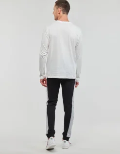 New Jack & Jones - JJELOGO TEE LS O-NECK 2 COL AW23 SN Blanc