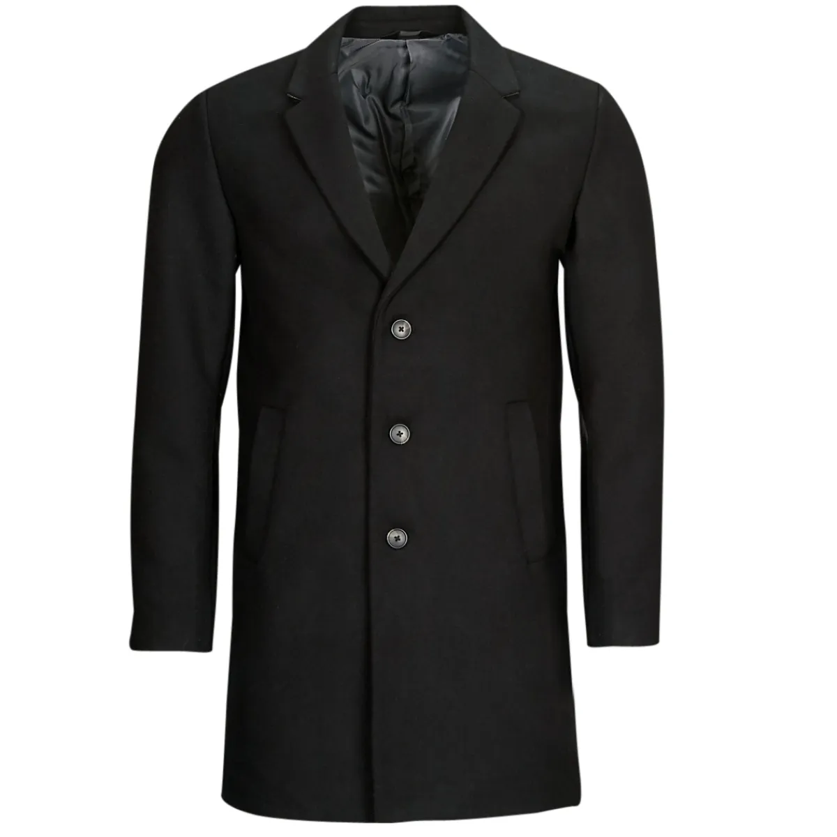 Jack & Jones - JJEMORRISON WOOL COAT SN Noir