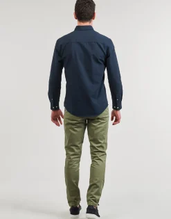 Outlet Jack & Jones - JJEOXFORD SHIRT LS Marine