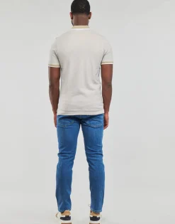 Sale Jack & Jones - JJEPAULOS POLO SS Beige