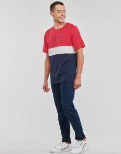 Jack & Jones - JJEREID BLOCKING TEE SS Multicolore Sale
