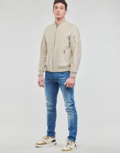 Jack & Jones - JJEROCKY FAUX SUEDE BOMBER