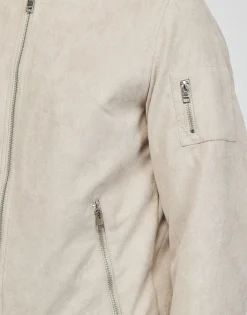 Jack & Jones - JJEROCKY FAUX SUEDE BOMBER