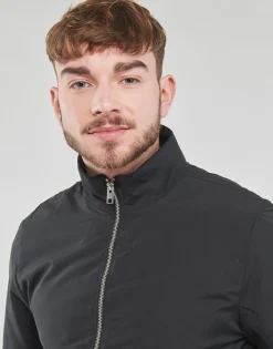 New Jack & Jones - JJERUSH HARRINGTON BOMBER Noir