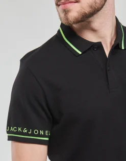 Online Jack & Jones - JJGLOBUS POLO SS Noir