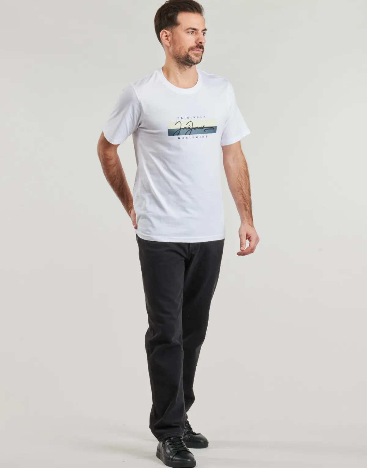 Jack & Jones - JJICHRIS Noir Hot