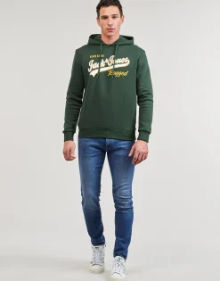 Sale Jack & Jones - JJILIAM JJORIGINAL SBD 114 50SPS Bleu