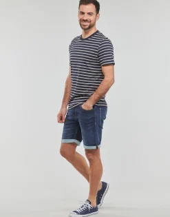 Clearance Jack & Jones - JJIRICK JJICON SHORTS Bleu