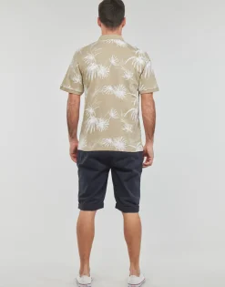 Jack & Jones - JORCRAYON AOP POLO SS Beige Hot